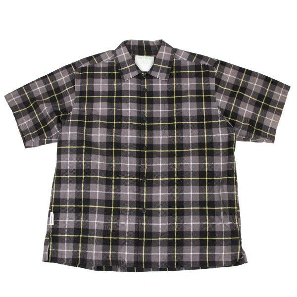 UNDERCOVER CHAOTIC DISCORD 01SS Gray Check Shirt Size M