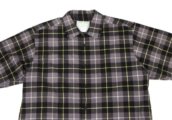UNDERCOVER CHAOTIC DISCORD 01SS Gray Check Shirt Size M