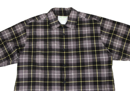 UNDERCOVER CHAOTIC DISCORD 01SS Gray Check Shirt Size M