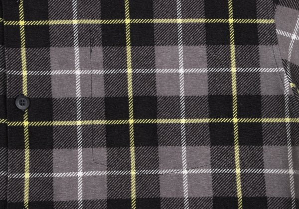 UNDERCOVER CHAOTIC DISCORD 01SS Gray Check Shirt Size M
