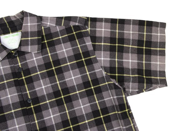 UNDERCOVER CHAOTIC DISCORD 01SS Gray Check Shirt Size M