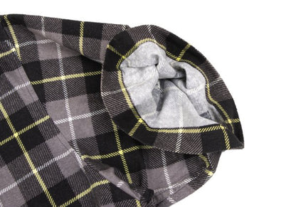 UNDERCOVER CHAOTIC DISCORD 01SS Gray Check Shirt Size M