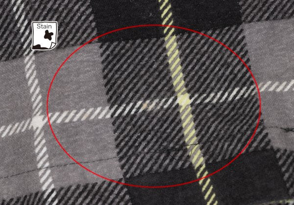 UNDERCOVER CHAOTIC DISCORD 01SS Gray Check Shirt Size M