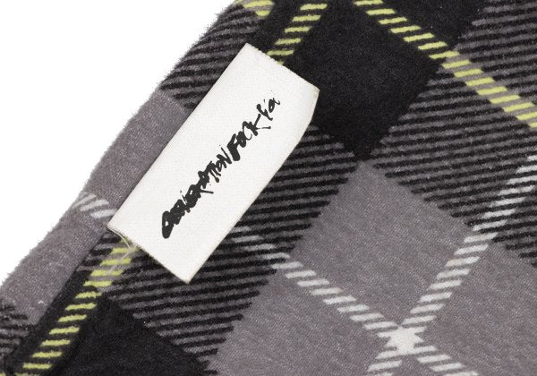 UNDERCOVER CHAOTIC DISCORD 01SS Gray Check Shirt Size M