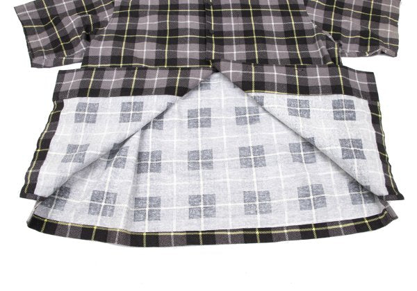 UNDERCOVER CHAOTIC DISCORD 01SS Gray Check Shirt Size M