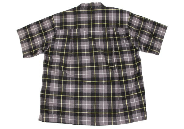 UNDERCOVER CHAOTIC DISCORD 01SS Gray Check Shirt Size M