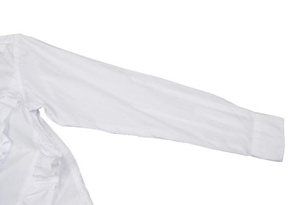 COMME des GARCONS HOMME PLUS 15AW Bias Shirt White Size XS