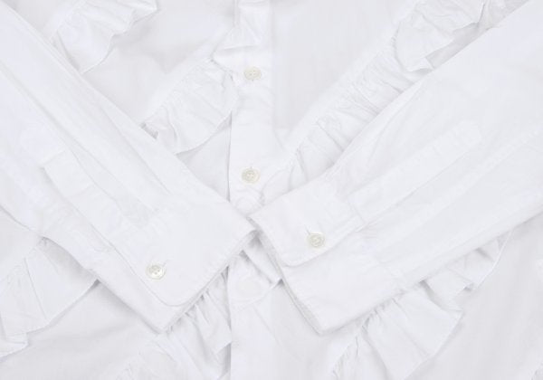 COMME des GARCONS HOMME PLUS 15AW Bias Shirt White Size XS