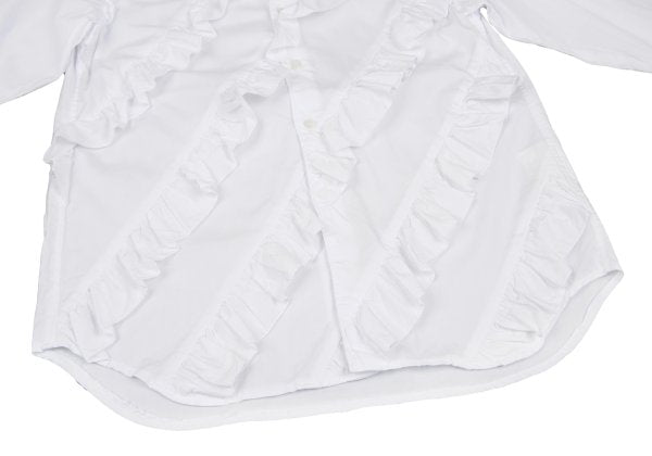 COMME des GARCONS HOMME PLUS 15AW Bias Shirt White Size XS