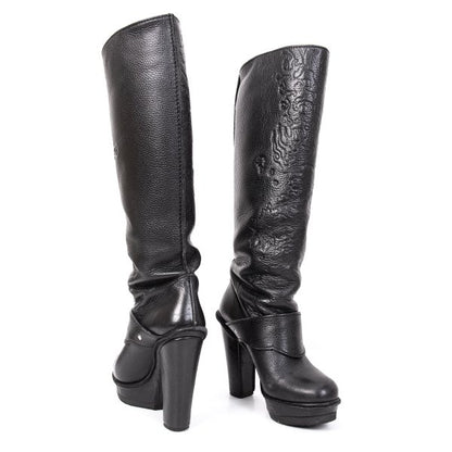 Jean Paul GAULTIER Dragon Boots Black Size 37 (23.5cm)