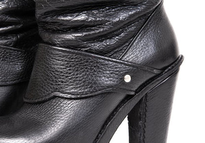 Jean Paul GAULTIER Dragon Boots Black Size 37 (23.5cm)