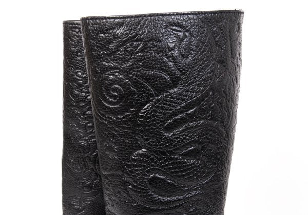 Jean Paul GAULTIER Dragon Boots Black Size 37 (23.5cm)