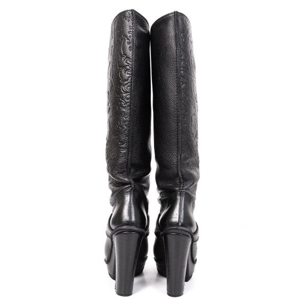 Jean Paul GAULTIER Dragon Boots Black Size 37 (23.5cm)