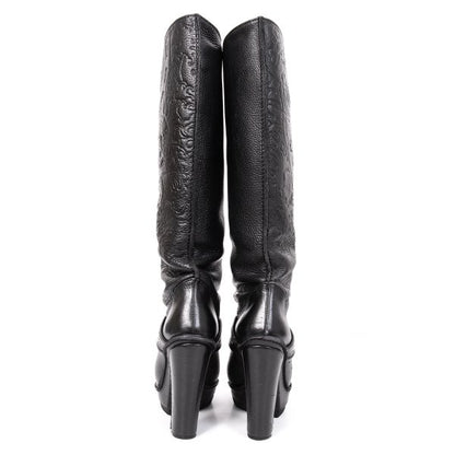 Jean Paul GAULTIER Dragon Boots Black Size 37 (23.5cm)
