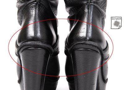 Jean Paul GAULTIER Dragon Boots Black Size 37 (23.5cm)
