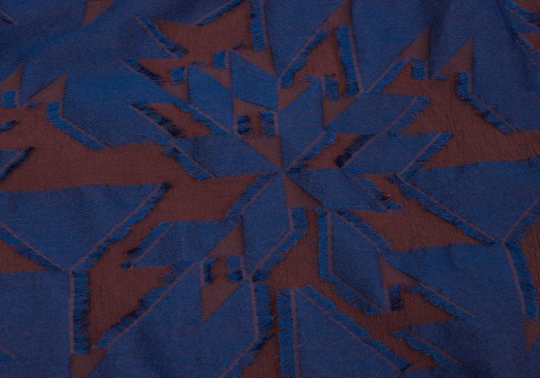 ISSEY MIYAKE me Cauliflower Geometric Skirt Brown Size F