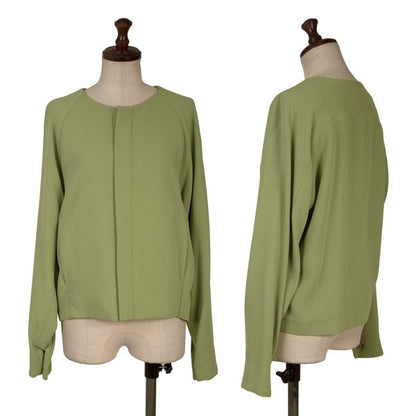 ISSEY MIYAKE 22SS Poly Blend Jacket Yellow-Green Size 2