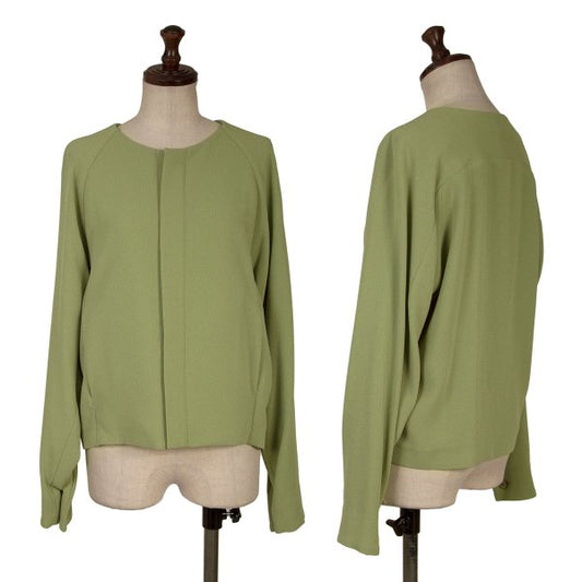 ISSEY MIYAKE 22SS Poly Blend Jacket Yellow-Green Size 2