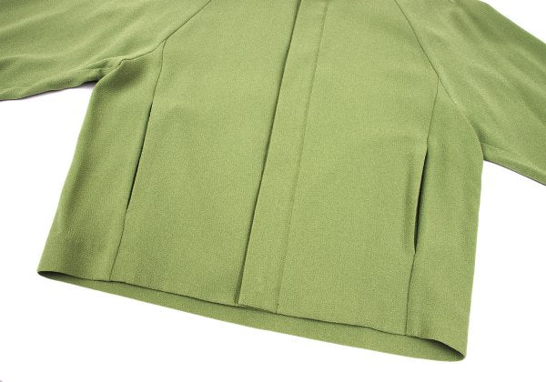 ISSEY MIYAKE 22SS Poly Blend Jacket Yellow-Green Size 2