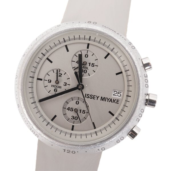ISSEY MIYAKE TRAPEZOID Naoto Fukasawa Watch Gray