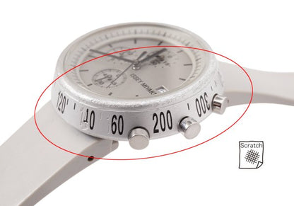 ISSEY MIYAKE TRAPEZOID Naoto Fukasawa Watch Gray