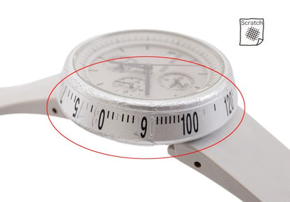 ISSEY MIYAKE TRAPEZOID Naoto Fukasawa Watch Gray