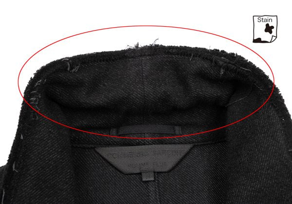 COMME des GARCONS HOMME PLUS 04AW Dyed Jacket Black Size M