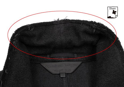 COMME des GARCONS HOMME PLUS 04AW Dyed Jacket Black Size M