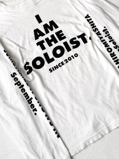 TAKAHIRO MIYASHITA The Soloist Message Design Shirt Cotton