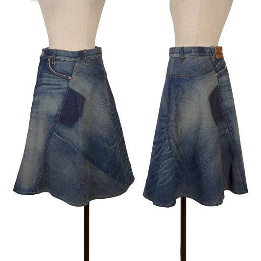 JUNYA WATANABE COMME des GARCONS Skirt Indigo Size XS