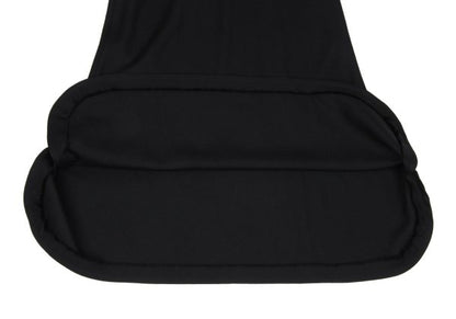 Yohji Yamamoto NOIR Dot Check Wool Flare Skirt Black Size 1