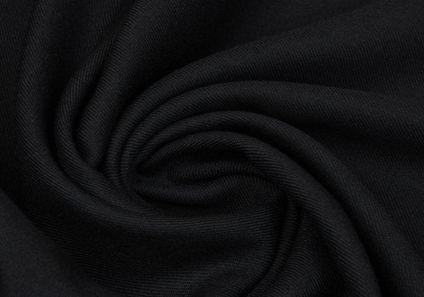 Yohji Yamamoto NOIR Dot Check Wool Flare Skirt Black Size 1