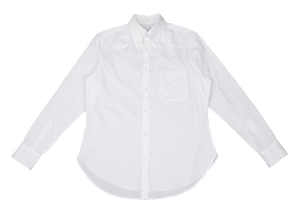 Y's Button Down Long Sleeve Shirt White Size 3