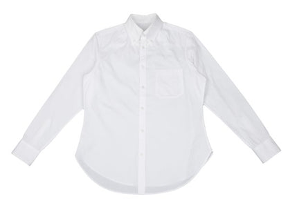 Y's Button Down Long Sleeve Shirt White Size 3