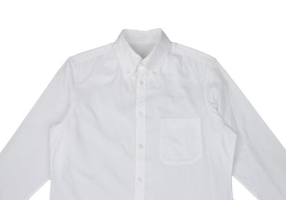 Y's Button Down Long Sleeve Shirt White Size 3