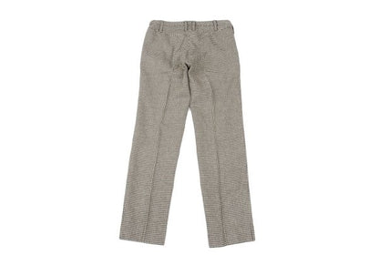 ato Wool Blend Houndstooth Tapered Pants Beige Size 36