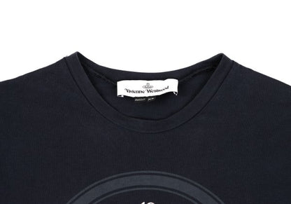 Vivienne Westwood MAN Clock Print SS T-Shirt Navy Size XS