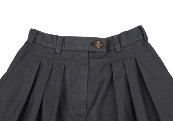 Vivienne Westwood Red Label Cotton Poly Shorts Gray Size 1