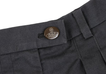 Vivienne Westwood Red Label Cotton Poly Shorts Gray Size 1