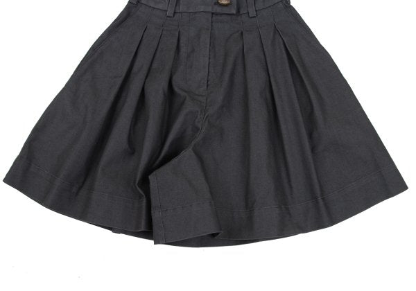 Vivienne Westwood Red Label Cotton Poly Shorts Gray Size 1