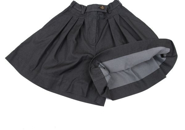 Vivienne Westwood Red Label Cotton Poly Shorts Gray Size 1