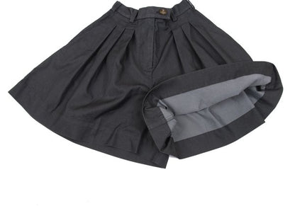 Vivienne Westwood Red Label Cotton Poly Shorts Gray Size 1