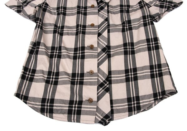 Vivienne Westwood Red Label Cotton Blouse Beige/Black Size 1