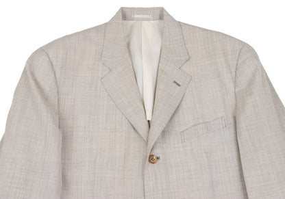 COMME des GARCONS HOMME PLUS Wool 3B Jacket Greige Size M