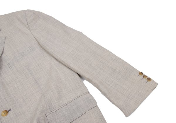 COMME des GARCONS HOMME PLUS Wool 3B Jacket Greige Size M