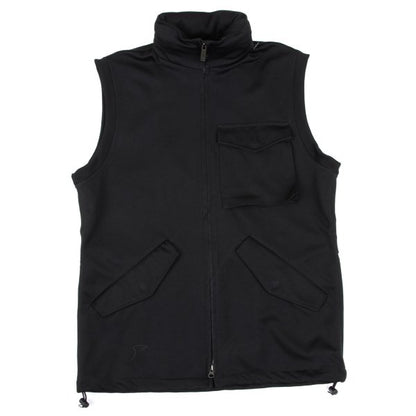 Y-3 Back 3-Line Military Sleeveless Jacket Black Size M