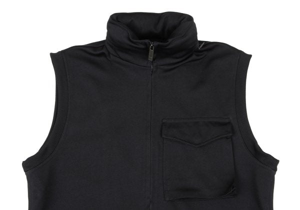 Y-3 Back 3-Line Military Sleeveless Jacket Black Size M
