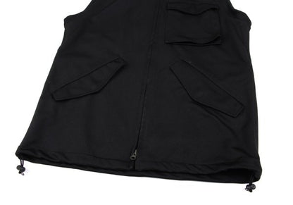 Y-3 Back 3-Line Military Sleeveless Jacket Black Size M
