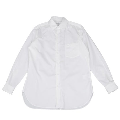 Yohji Yamamoto POUR HOMME Cotton Layered Shirt White Size 1