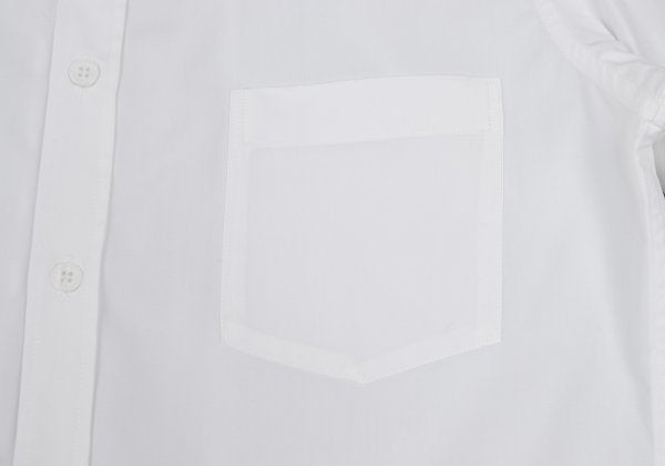 Yohji Yamamoto POUR HOMME Cotton Layered Shirt White Size 1